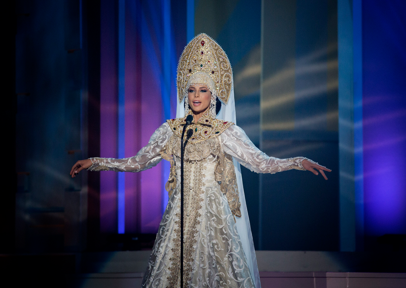 Illustration for article titled Rejoice: The Batshit Miss Universe Costume Competition Is Back